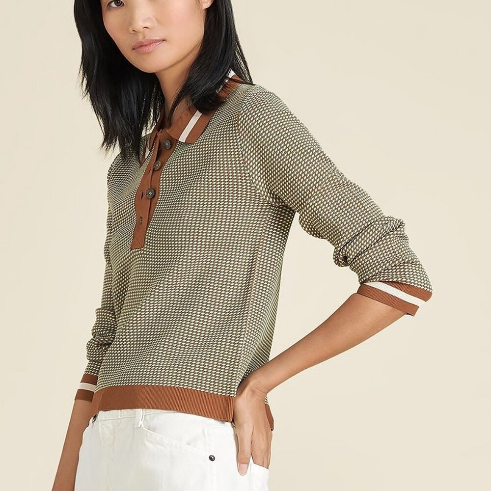 Veronica Beard Hildy Polo Shirt